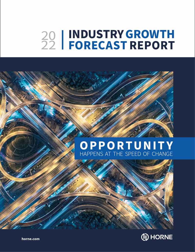 Industry Growth Forecast Report 2022 by HORNE